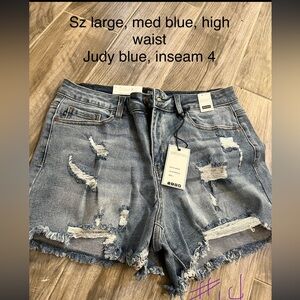 New with tags, Judy blue shorts